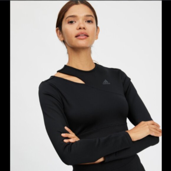 Brand New Adidas Hyperglam Training Long Sleeve T-Shirt - Picture 9 of 9